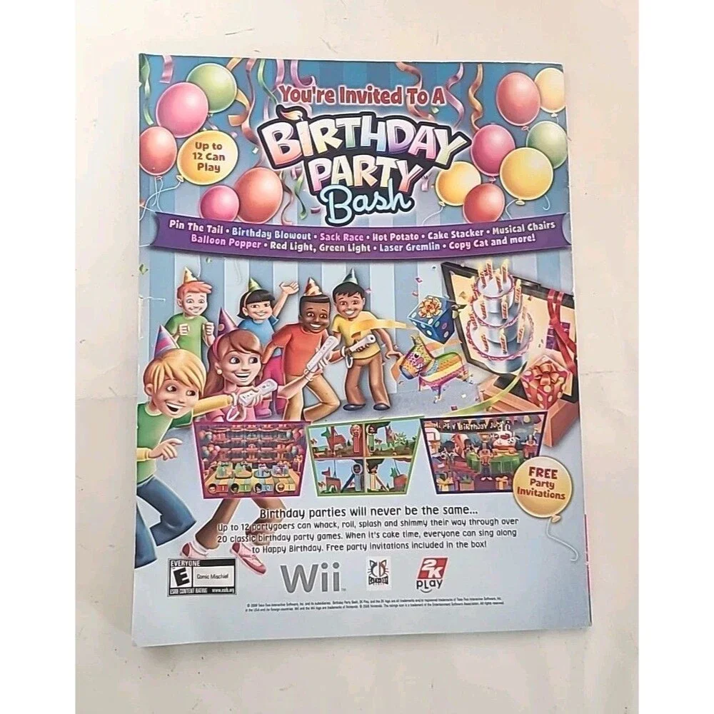Nintendo Power Volume 244 Mario & Luigi Bowser's Inside Story No Poster